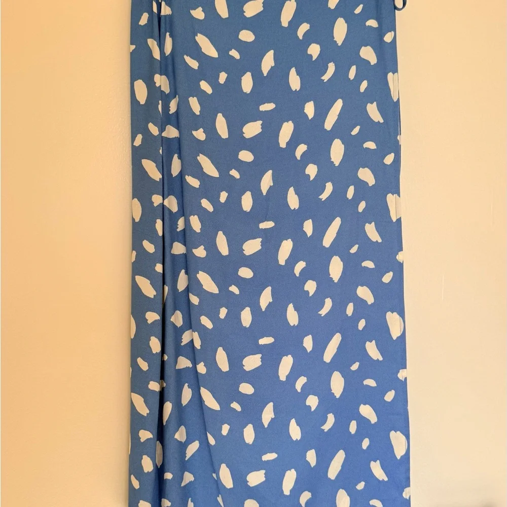 Reformation Blue and White Patterned Skirt - Picture 3 of 5